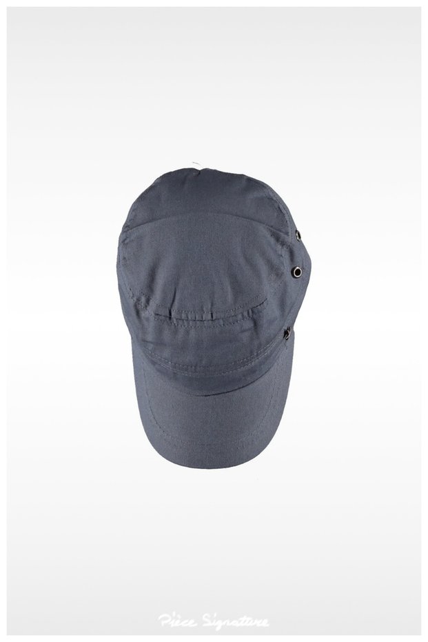 Quality Vintage Military Style Metal Star Hat (Unisex) (Rear Adjustable)