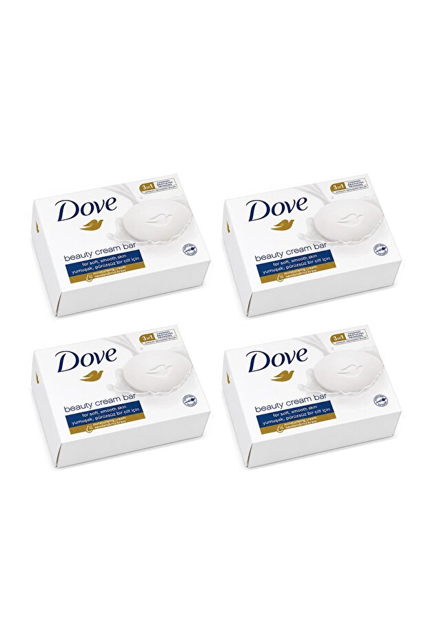Soap 90 Gr Beauty Cream Bar 4-Pack