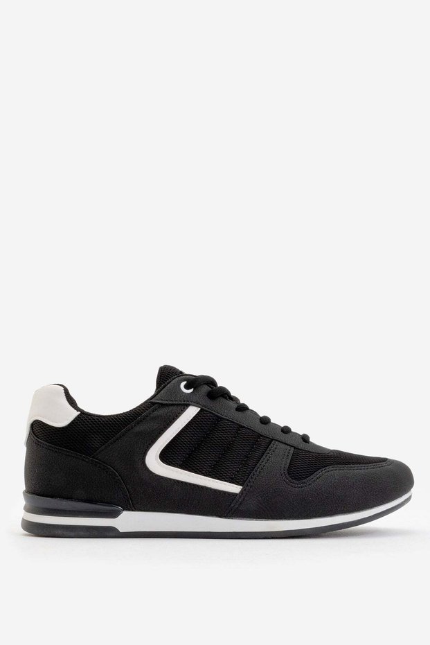 Men's Sports Shoes BLACK - WHITE
