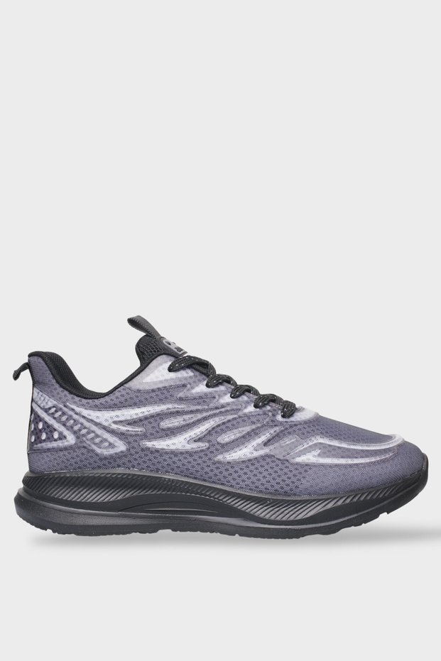 Men's Comfortable Faylon Sole Breathable Sports Shoes Black