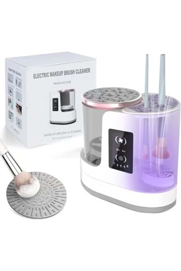 3-in-1 Automatic Electric Makeup Brush Cleaner – Efficient & Gentle Cleaning Solution