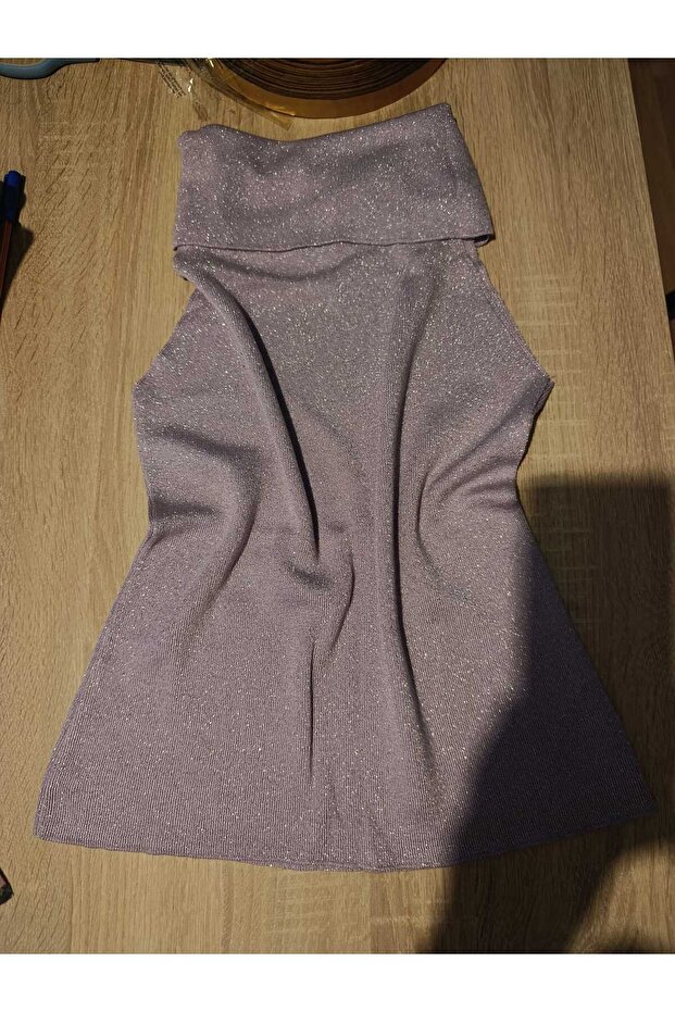 Stylish, Exclusive, Trendy, Lightly Sparkling, Delicately Draped, Knitwear, Body Blouse