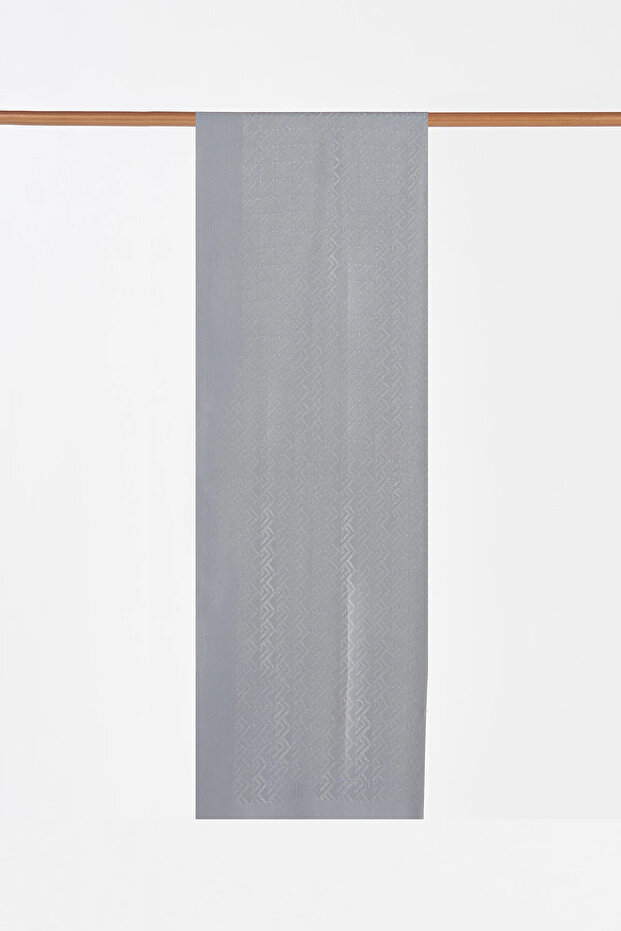 Patterned Lyocell Shawl Gray