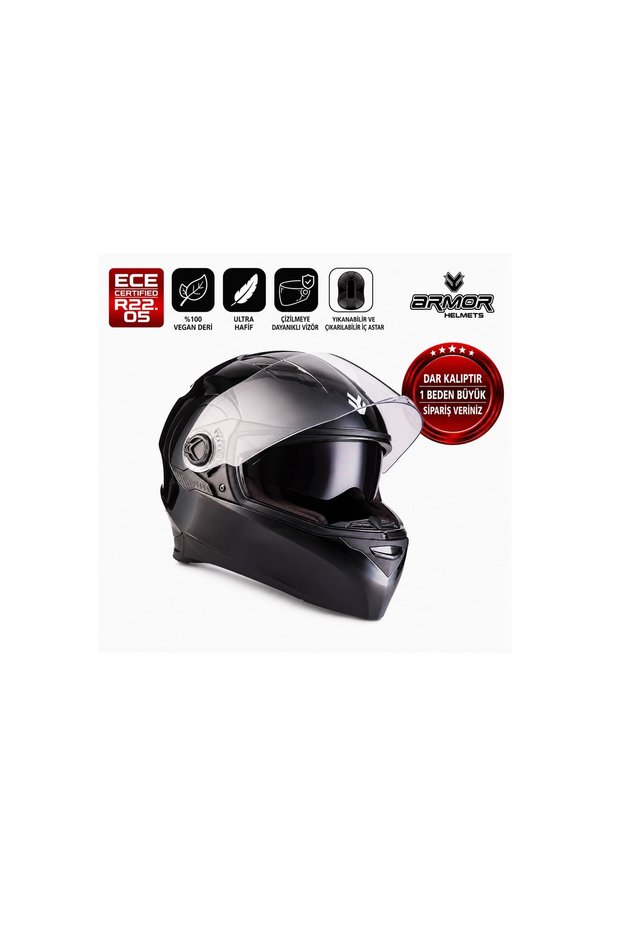 AF-77 Full Face Kapalı Kask