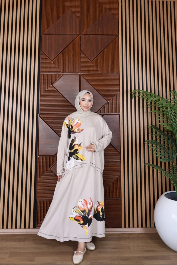 Oversized Special Design Skirt Suit