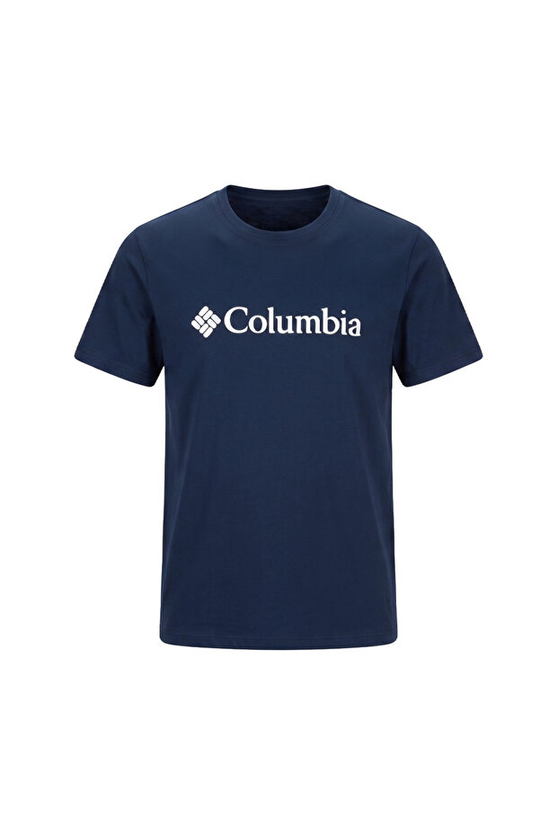 Basic Logo 2155001-464 Men's T-Shirt Navy Blue