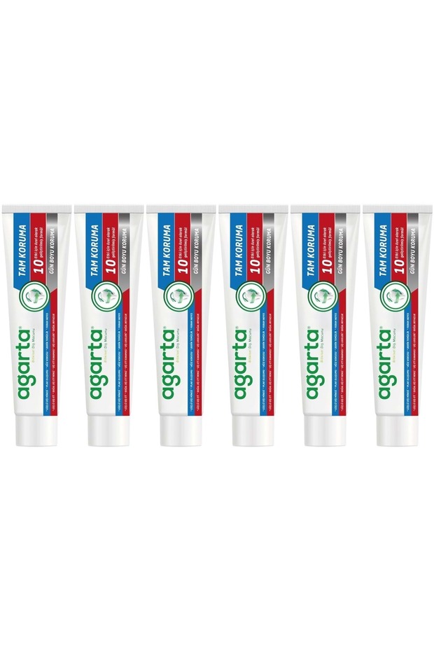 Natural Full Protection Toothpaste 75 ml All-Day Protection (Set of 6)