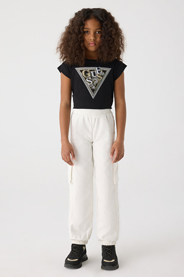 Girl Beige Trousers