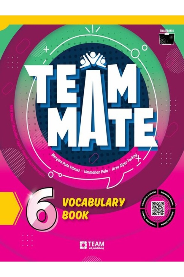 Team Mate 6. Classroom English Vocabulary Book – 2026-2027 Current Edition
