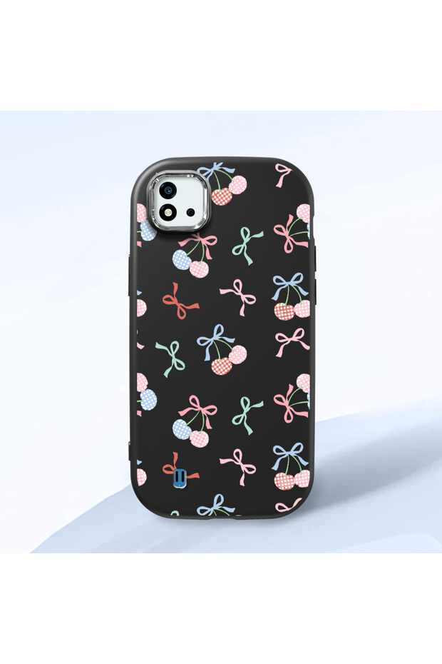 Realme C11 2021 Compatible Colorful Ribbon Printed Soft Silicone Case, Shock Absorption and Impact Protection