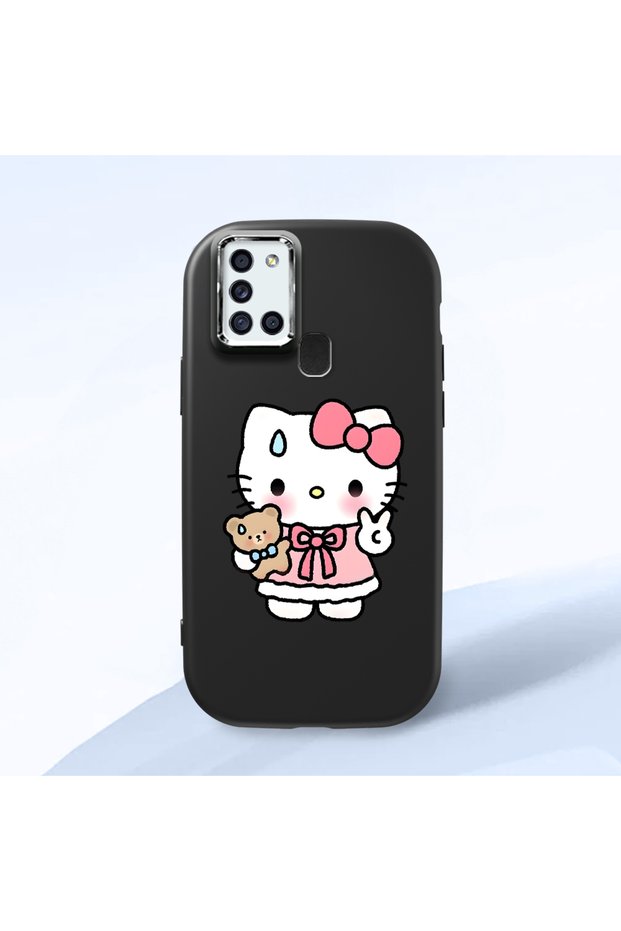 Samsung Galaxy A21S Compatible Sweet Cartoon Animal Motif Case, Daily Use