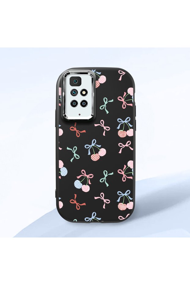 Redmi 10 2022 Compatible Colorful Ribbon Printed Soft Silicone Case, Shock Absorption and Impact Protection