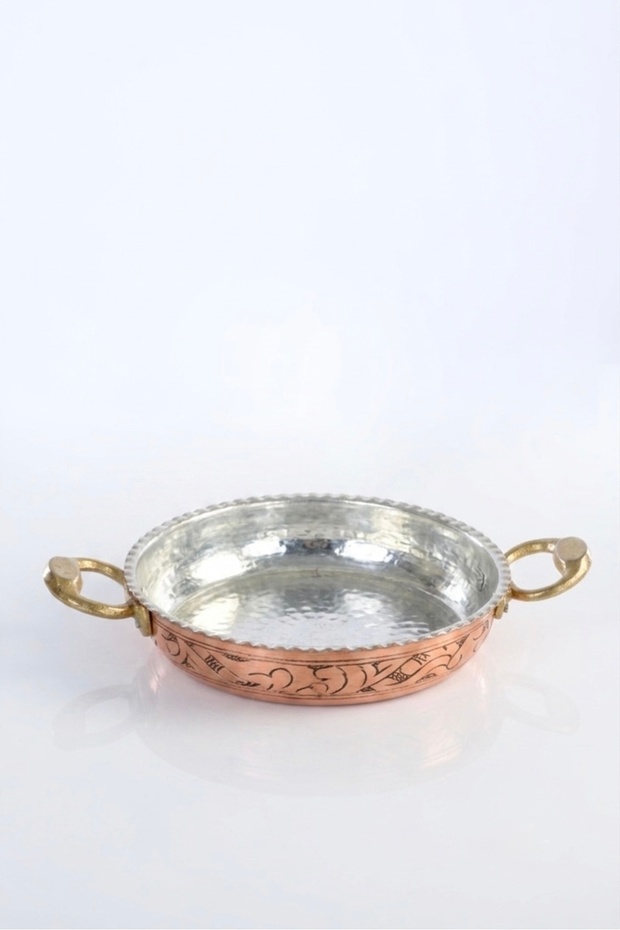 Bakır Tava (Orta Boy) 20 Cm