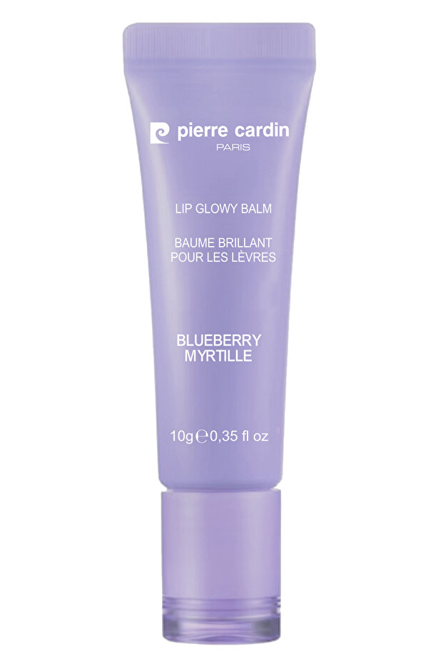 Lip Glowy Balm - Glossy Lip Balm - Blueberry Myrtille - 10 Gr
