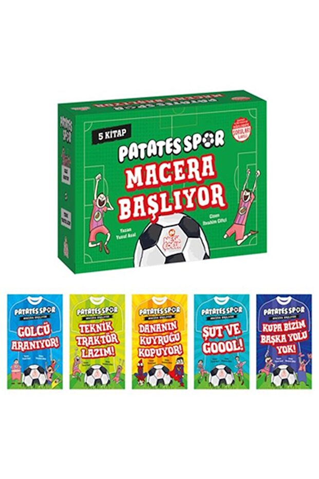 Patatesspor Macera Başlıyor (5 Books+Question Booklet)