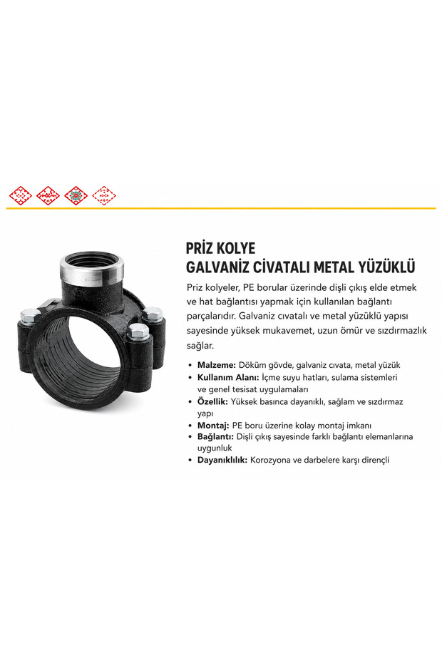 PRİZ KOLYE 32X1/2"