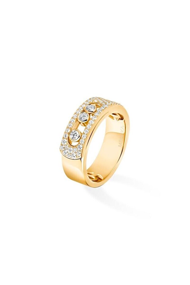 Steel Rings - Multicolor - Zircon