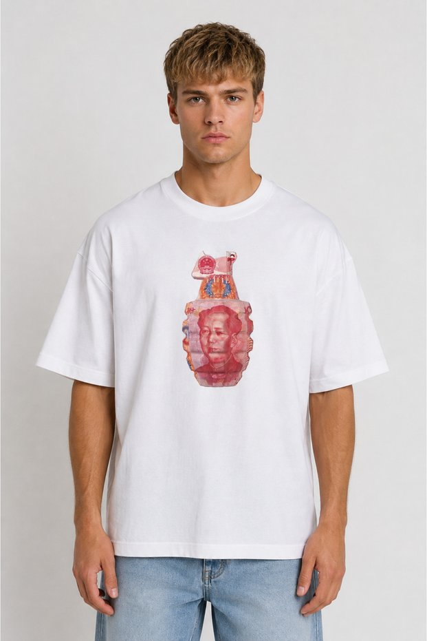 T-Shirts - White - Oversize