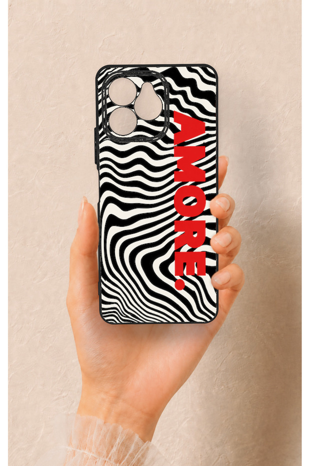 Omix X6 Compatible Zebra Amore Patterned Silicone Case