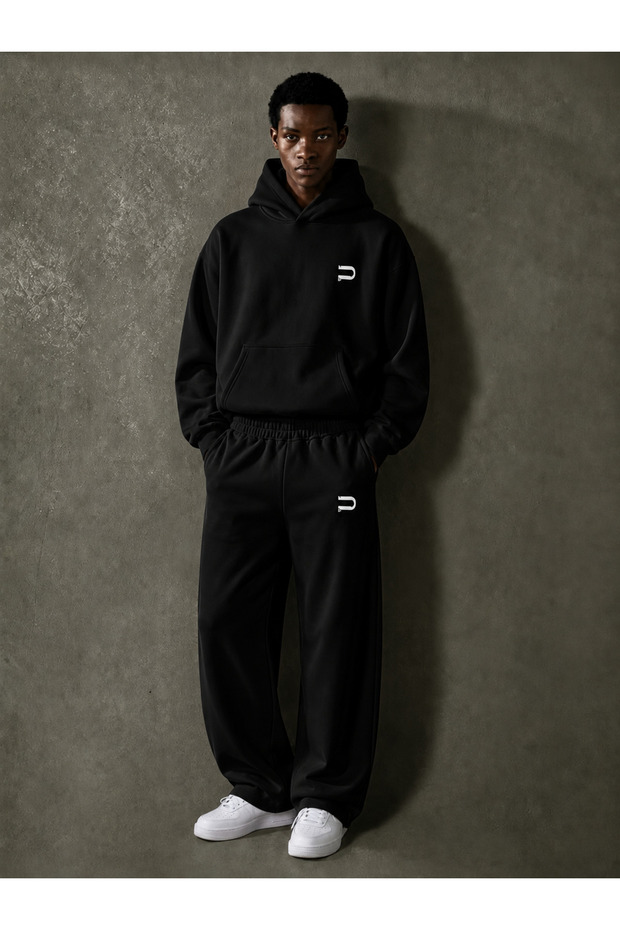 Two Piece Sets - Black - Long