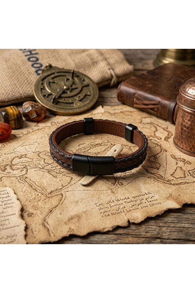 Bijou Bracelets - Black - Natural Stone