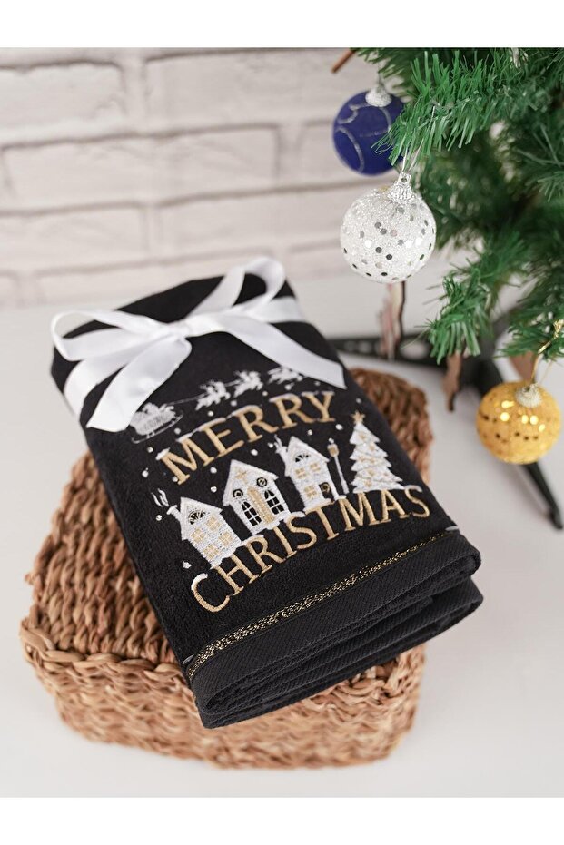 Cotton 46X71 cm Colorful Embroidered Gift Towel Set