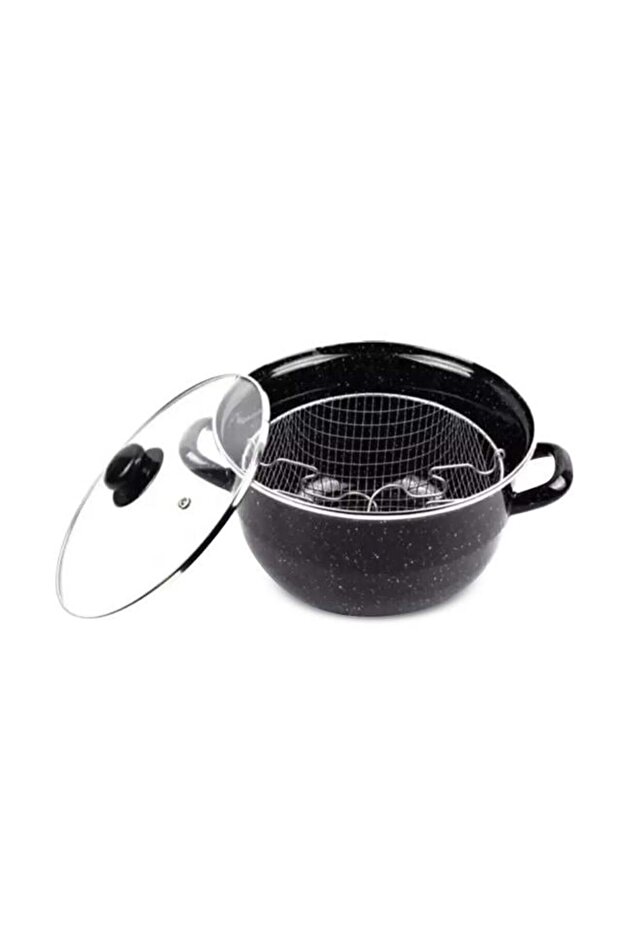 24no black frying pot