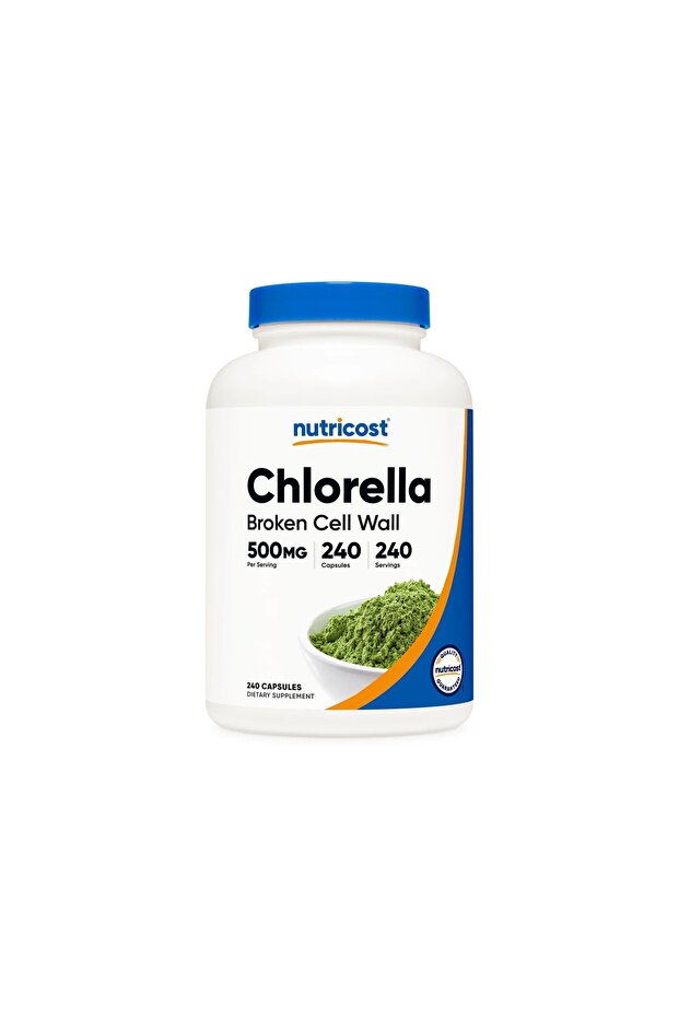 Organic Chlorella 1000 Mg (240 Tablets) - Organic Chlorella Algae Supplement