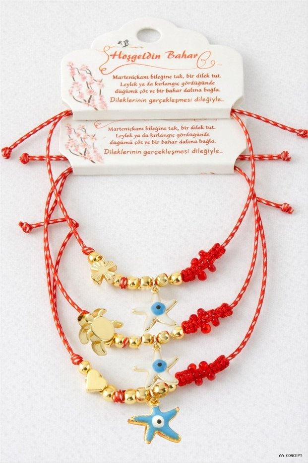 Concepta Starfish Marteniçka (02751) Bracelet Red