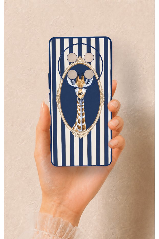 Honor Magic 7 Lite 5g Compatible Giraffe Patterned Silicone Case