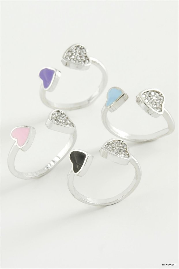 CONCEPTA Stone-Set Joint Ring (163034) Silver Color