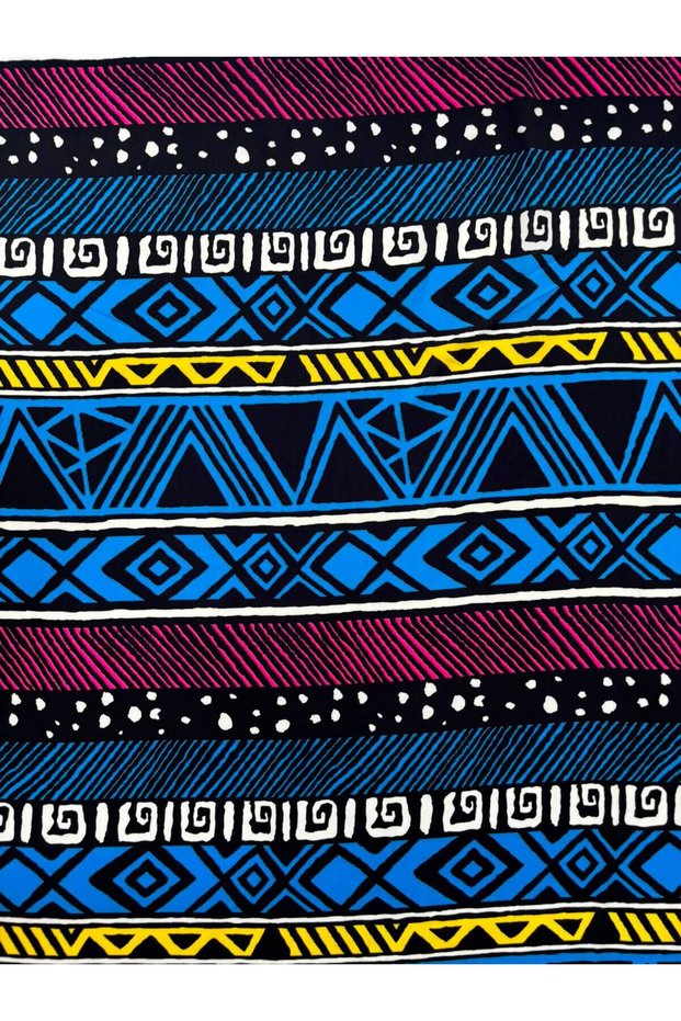 Ethnic Patterned Colorful Fabric Dress Skirt Pants Blouse