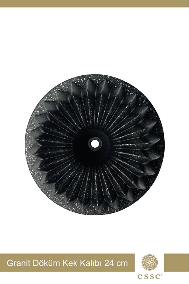 Granite Cast Cake Mold 24 cm Sliced Star