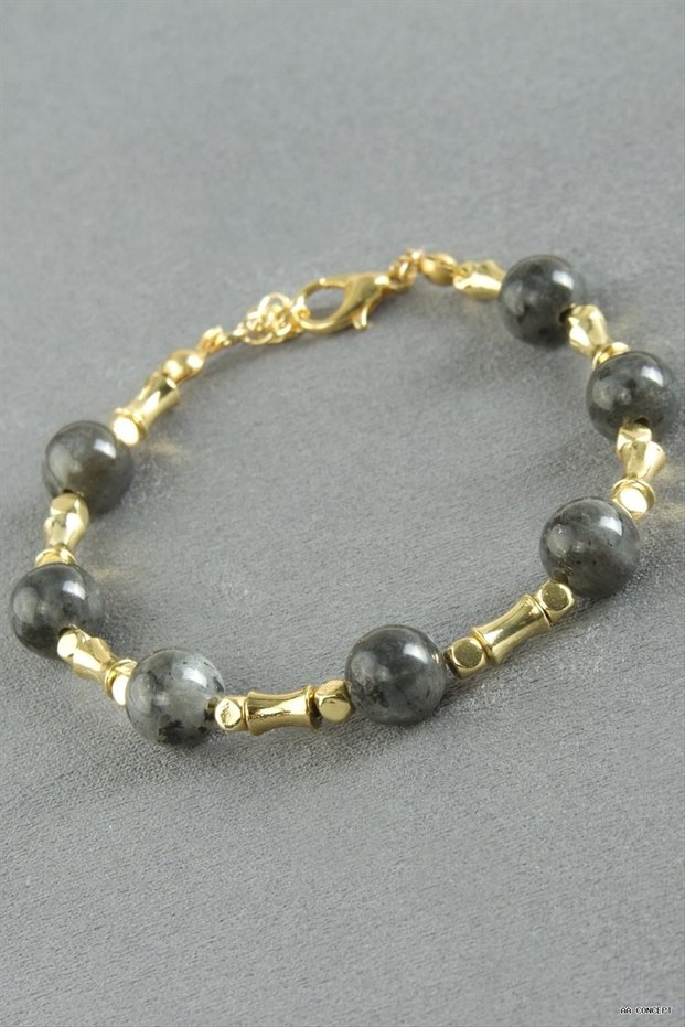 Concepta Ceyt Stone Metal (04829) Bracelet Gray