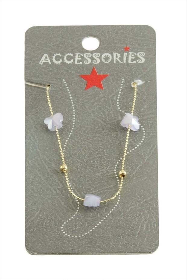 Butterfly Crystal Anklet Ilkel-Bjt940