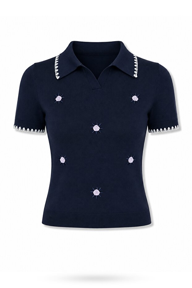 Sweaters - Dark blue - Regular fit