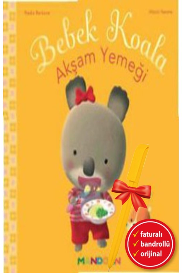Alfa Kalem+Bebek Koala Akşam Yemeği (Nadia Berkane) Children's Story Enlightenment Book Set