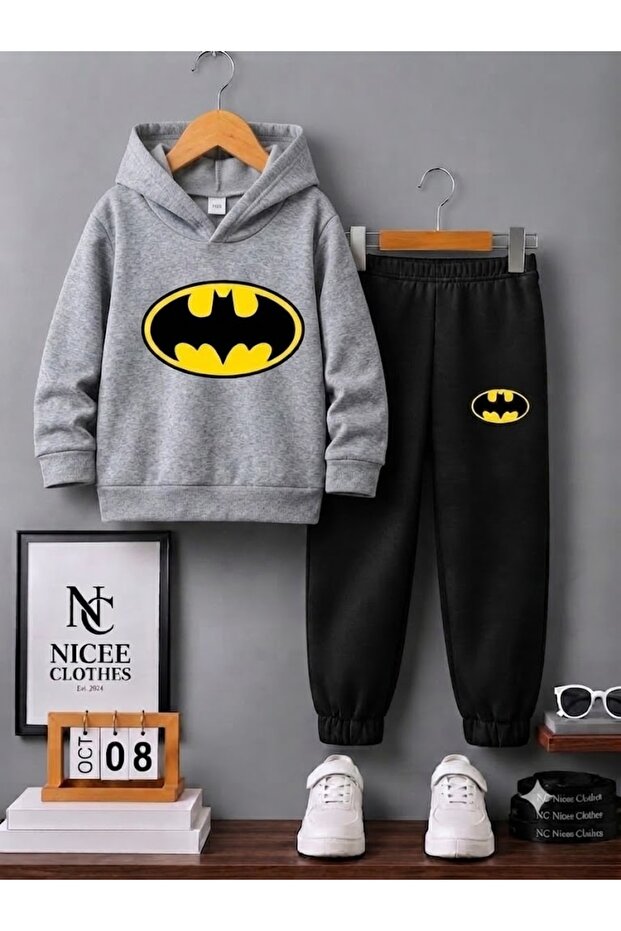 Children's Tracksuit Unisex (Batman Winter Print)