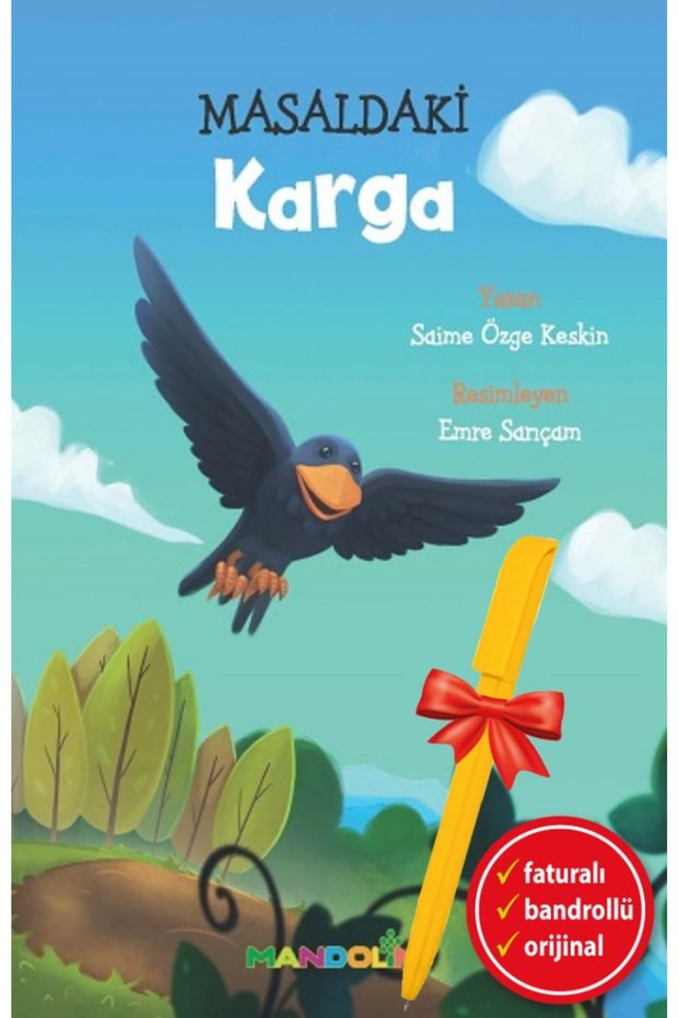 Alfa Kalem+Masaldaki Karga (Saime Özge Keskin)</DNTCTMS> Çocuk Hikaye Revolution Book Set