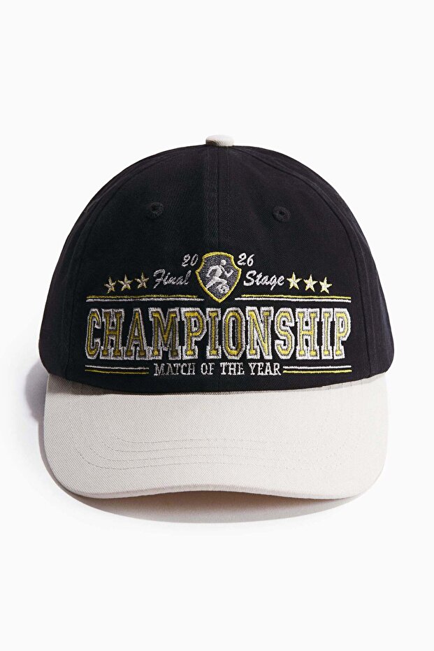 Cotton twill cap