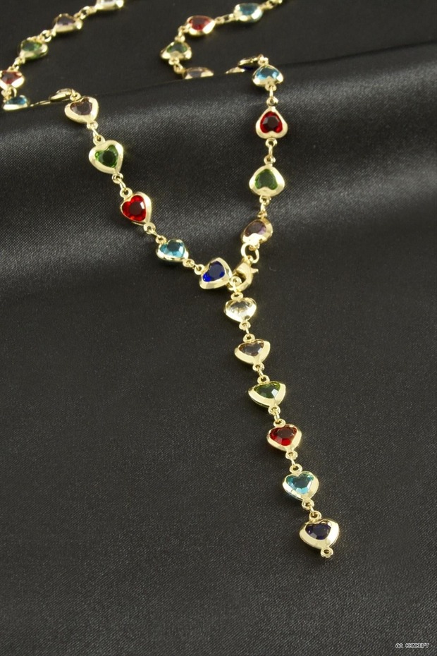 CONCEPTA Zircon Stone Y (163724) Necklace, Yellow