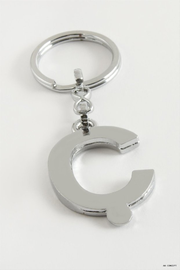 CONCEPTA Metal Letter (234821) Keychain