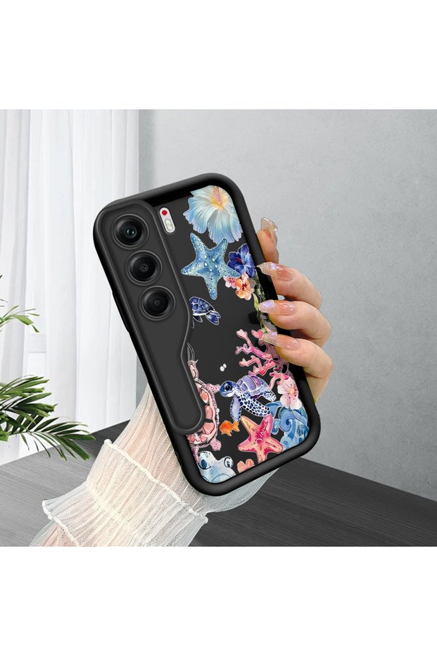 Tecno Camon 40(Cm5) Compatible Black Silicone Case Shockproof with Camera Protection