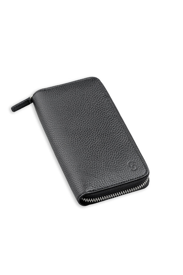 Black Floter 100% Genuine Leather Wallet