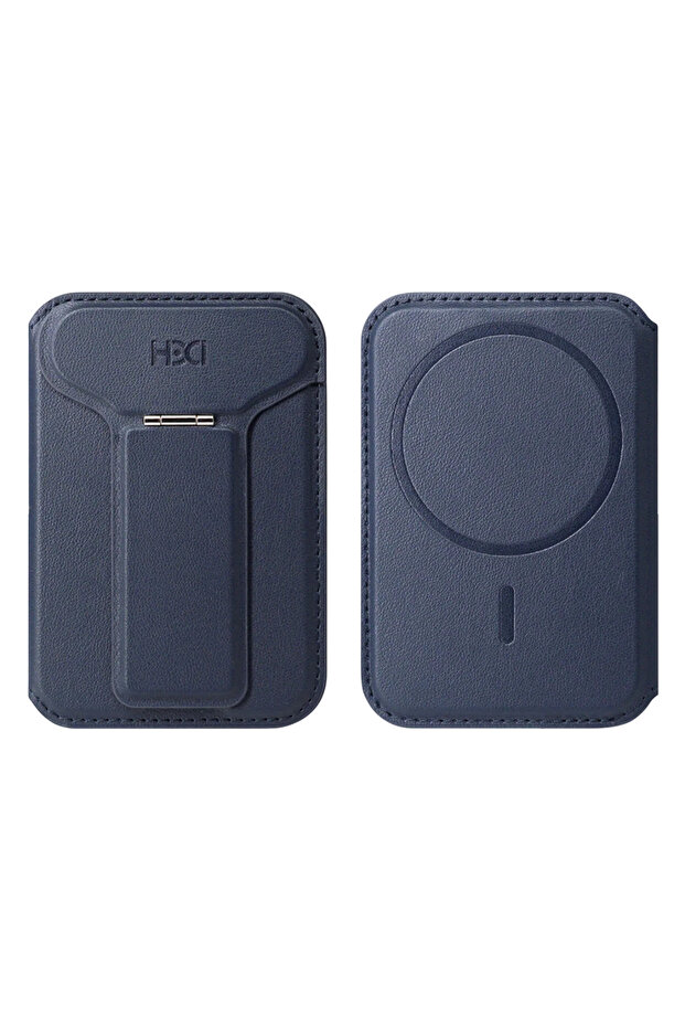 Cardholders - Dark blue - Plain