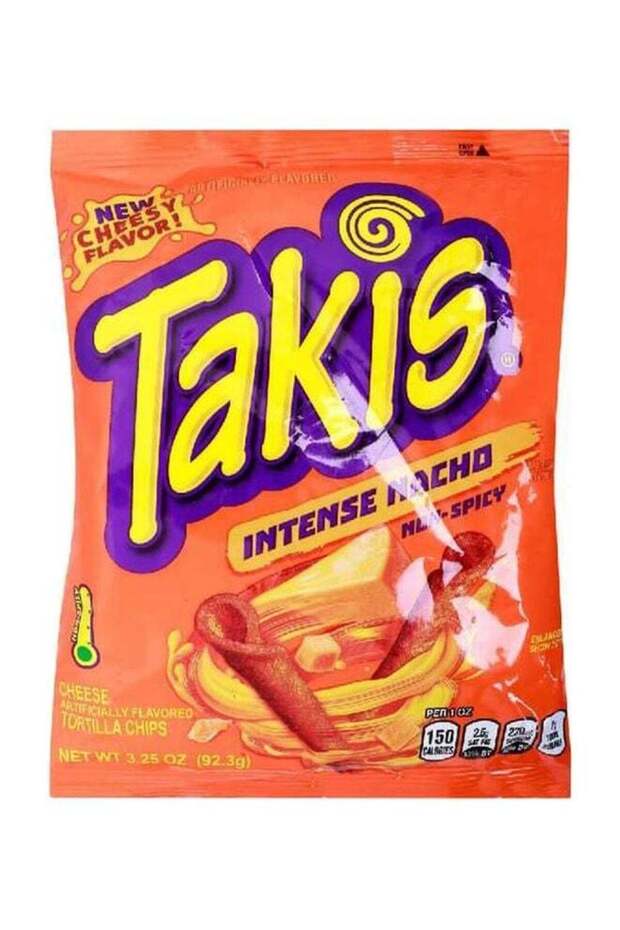 Intense Nacho Cheese Tortilla Chips 92g