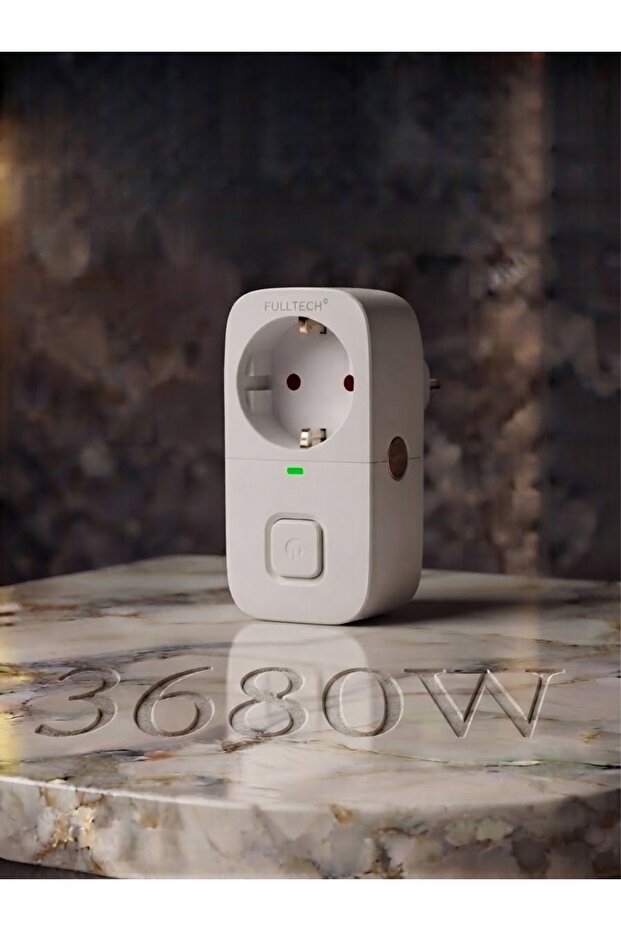 Aura Akse 3680W Smart Wi-Fi Socket - Remote Control and Overload Protection