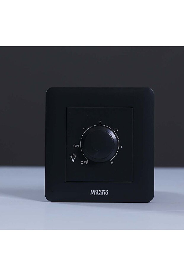 630W Light Dimmer Switchmblk Ps, Black, L 3 x W 3 cm, Polypropylene, Switches