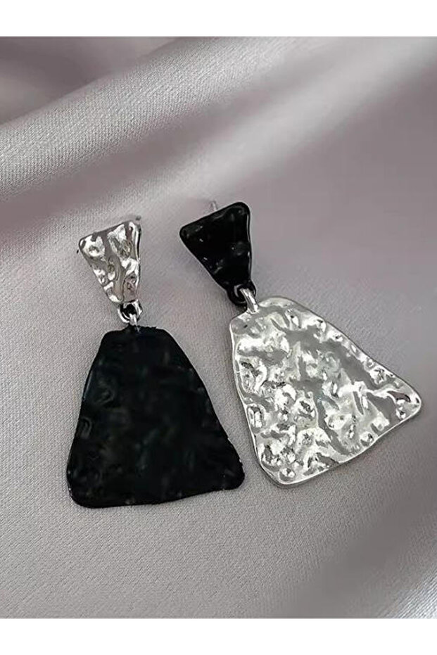 Hammered Drop Earrings
