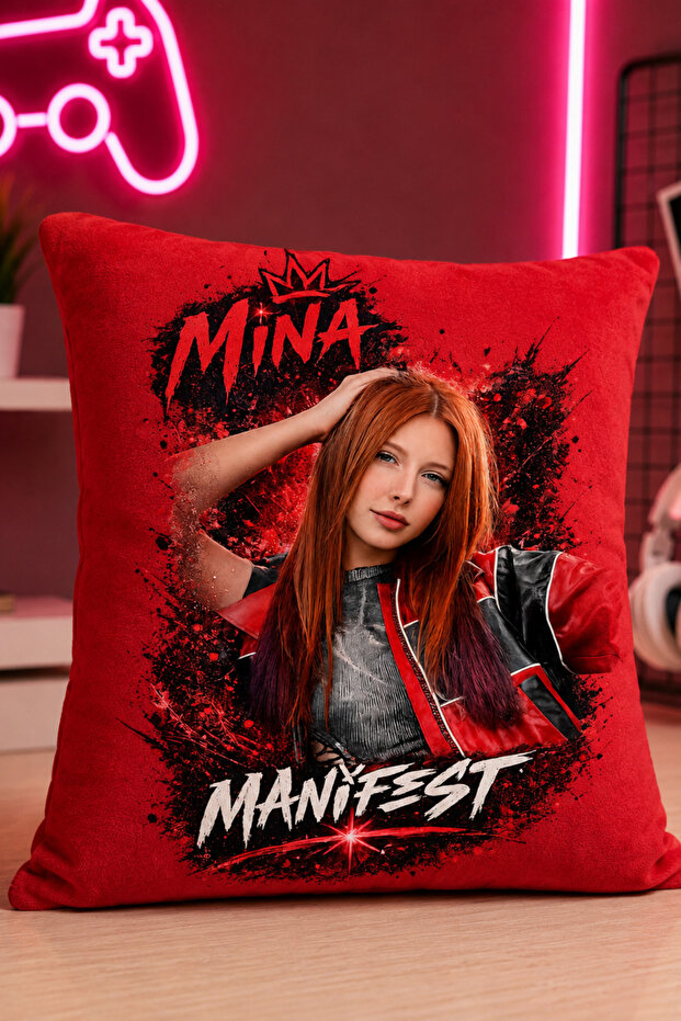 Manifest Printed Soft Textured Pillow Cushion